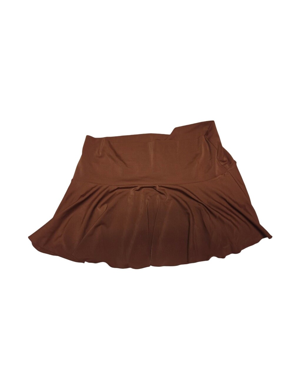 Victoria's Secret Brown Ruffle Athletic Skirt Skort Size M